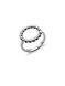 Круглое кольцо с бульбашками СК-124 фото 1